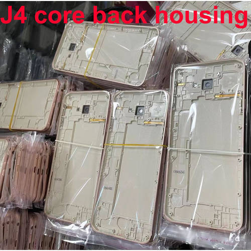 10Pcs/Lot For Samsung Galaxy J4 Core J410 J410F SM-J410F/DS Housing Back Cover Case Rear Battery Door Chassis Housing