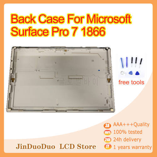 Original New Back Cover Housing For Microsoft Surface Pro7 1866 Pro7 plus1960 Rear Housing Cover Replacement Part Door Case