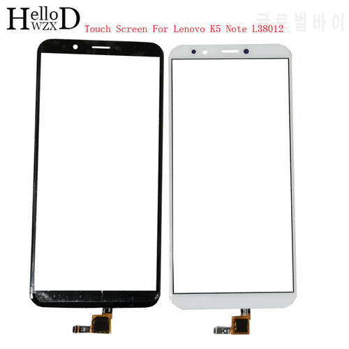 Mobile Touch Screen Panel For Lenovo K5 Note L38012 Touch Screen Digitizer Front Outer Front Glass Lens Sensor Panel