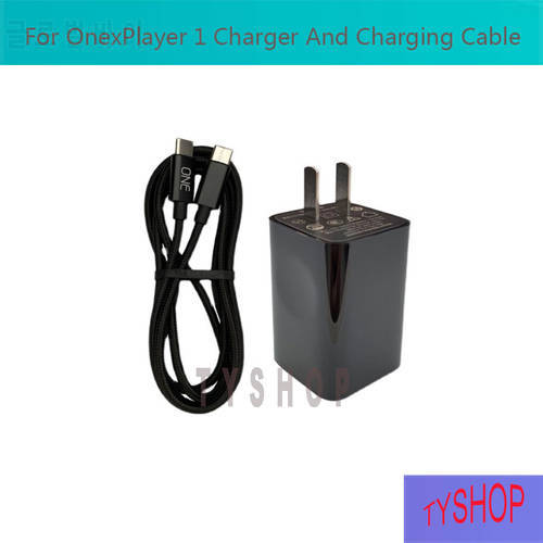 For 8.4 Inch Original New For OnexPlayer 1 Charger And Charging Cable 65W Fast Charging Source Accessories