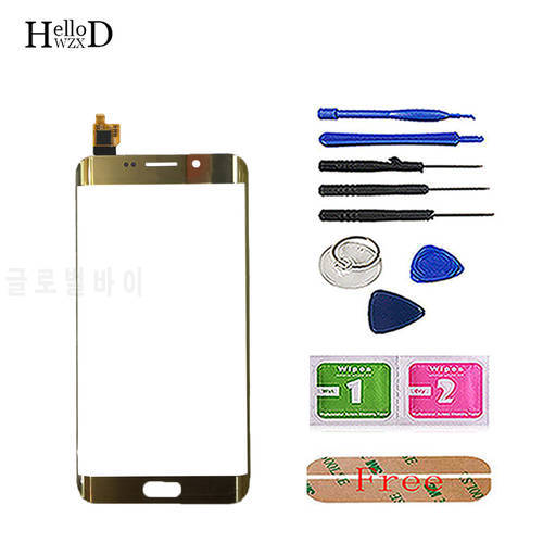 Mobile Touch Screen For Samsung S6 Edge Plus S6 edge + SM-G928F G928F G928 Touch Screen Sensor Digitizer Glass Front Panel Tools