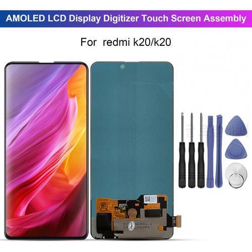 AMOLED LCD Touch Screen Replacement Touch Display Digitizer Assembly LCD Display for Xiaomi Mi 9T/9T Pro/for Redmi K20/K20 Pro