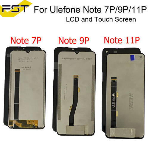 New Original Ulefone Note 7P LCD Display and Touch Screen Digitizer Replacement lcd For Ulefone Note 9P 10P Note 11P LCD Parts