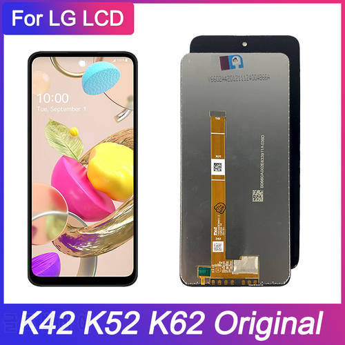 Original LCD For LG K42 K52 K62 LCD Display Touch Screen Digitizer Assembly Replacement For LG K420 K525 K520 LCD