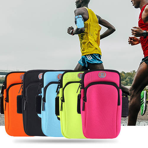 Sports Arm Bag Running Mobile Phone Arm Bags Waterproof Fitness Arm Pouch for Men Women Jogging Outdoor Accessories