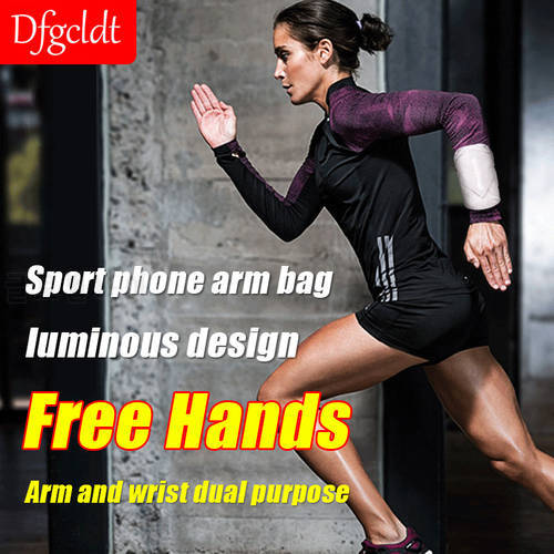 5Colors Running Arm Bag For Below 6.5inch Phone Sport Accessories Fitness Bag Outdoor Gym Running Phone Bag Arm Band Case Holder