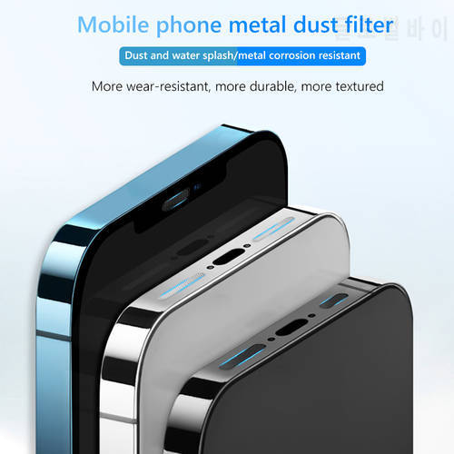8pcs Mobile Phone Dustproof Net Stickers Speaker Mesh Cat Paw Anti Dust Adhesive Sticker for iPhone Series Speaker Protector