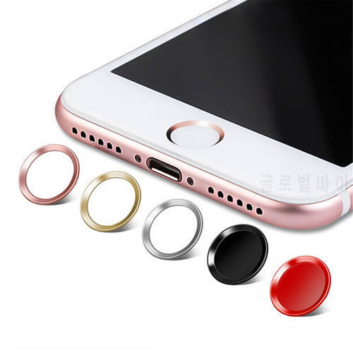 Universal Home Button Sticker For iPhone 8 7 6 6S Plus 5S SE 5 Fingerprint Touch ID Anti Sweat Protector For iPad Air 2 3 4 Mini