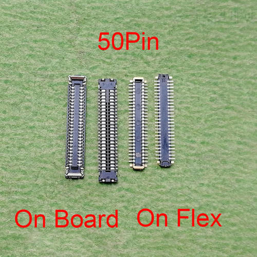 5pcs 50pin LCD Display Touch Creen Digitizer FPC Connector for Huawei Honor Enjoy 8E Lite Play 7 7A Y5 Prime 2018 Port On Board