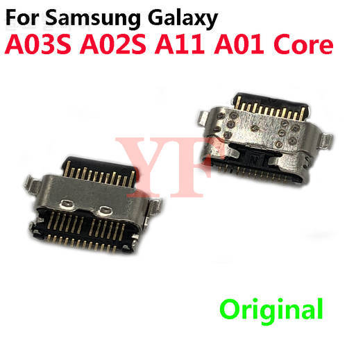 Original 10pcs For Samsung Galaxy A11 A115 A02S A03S A01 Core A013 C013 M11 M115 USB Charging Port Dock Connector Socket