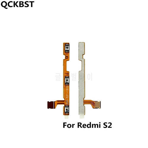 New power Button on/off & Volume up/down Buttons flex cable for Xiaomi Redmi S2 smart phone