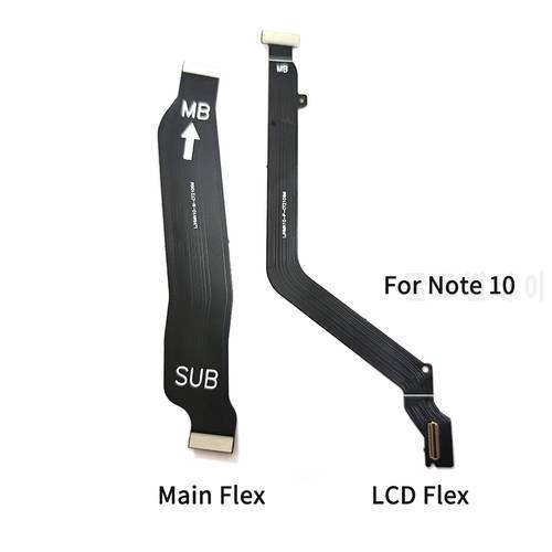 For Xiaomi Redmi Note 10 10S 10T Pro Lite 5G Main Board Connector USB Board LCD Display Flex Cable Repair Parts