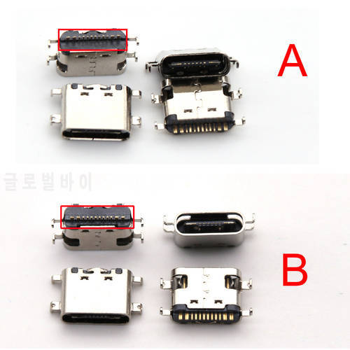 1Pcs USB Charger Charging Dock Port Connector Type C Jack Contact Plug Socket For Teclast M40 TLA007 P20HD P20 10.1 Inch X10HD