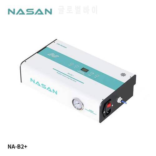 NASAN NA-B2+ Mini Air Bubble Remover 7 Inch For Mobile Phone Repair Defoaming LCD Glass OCA Glue Laminate With Air Compressor