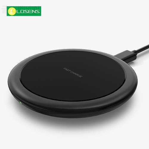 Qi Wireless Charger For iPhone 13 12 11 Pro Max XS XR 8 Plus 15W Fast Charging Station For Samsung S21 S20 Wireless Chargers Pad