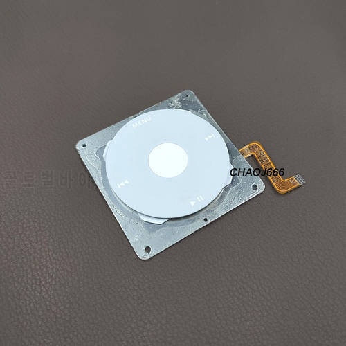 White Clickwheel Button Flex Ribbon Cable for iPod 4th Monochrome Color Photo A1059 A1099 20Gb 30GB 40GB 60GB