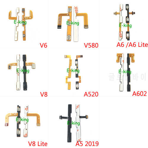 For ZTE Blade A602 A6 A510 A520 A5 2019 V580 V6 V8 Lite Power On Off Volume Up Down Switch Side Button Key Flex Cable