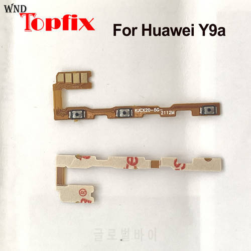 On Off Power Volume Button Flex Cable For Huawei Y9a Phone Parts Replacement For Huawei Y9A Boot Cable