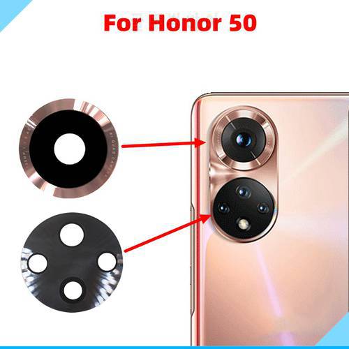 Original Camera Glass Lens For Honor 50 Back Rear Camera Lens Smartphone Repair Parts