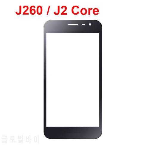 10Pcs/lot Replacement LCD Front Touch Screen Glass Outer Lens For Samsung Galaxy J2 Core J260 J260G J260SM J260G J260F With OCA