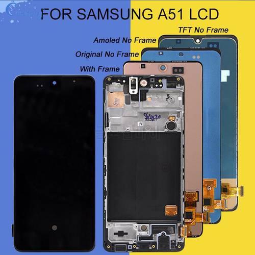 6.5 Inch 4G For Samsung Galaxy A51 Lcd Touch Screen Digitizer For Samsung A51 5G LCD A515F SM-A515F A516F Display Assembly