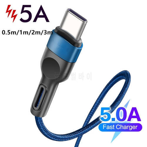 Type C USB Cable For Samsung S21 S20 S22 Xiaomi POCO M3 M4 Mobile Phone Type-C Fast Charging Wire Cord Micro USB Charger Cables