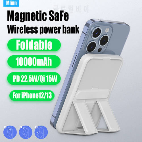 For Magsafe powerbank 15W Fast Wireless Magnetic Charging Power Bank For iphone12 13Pro Protable External auxiliary battery pack