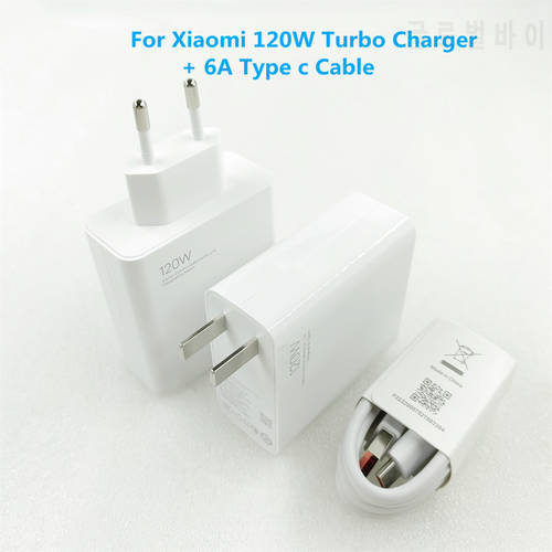 Xiaomi Redmi K50 Note 11 Pro max Charger Original 120W Turbo Charge QC 4.0 EU/US Power Adapter For MI12 11 UItra 10 Poco X4 Pro