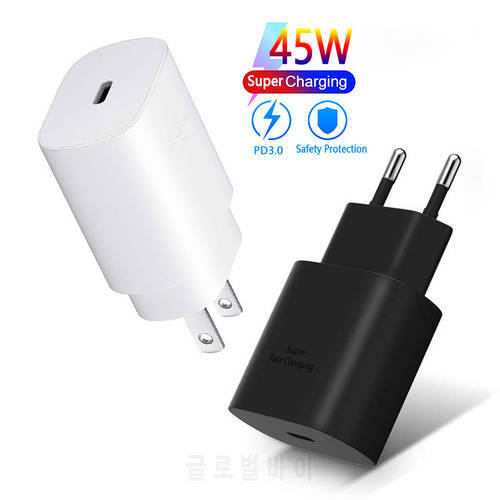 20W Type-c Charger USB-C Charger EU/US with PD 3.0 GaN Fast Charger for samsung Galaxy s20 for iPhone 13 11 12 Pro huawei Xiaom