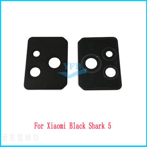 10PCS For Xiaomi Black Shark 2 3 3S 4 4S 5 RS Pro Rear Back Camera Glass Lens Cover With Adhesive Sticker