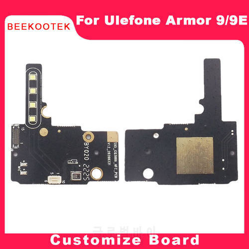 New Original Ulefone Armor 9/9E Customize Board Mic Assembly USB Board Port flash light Accessories For Ulefone Armor 9E Phone