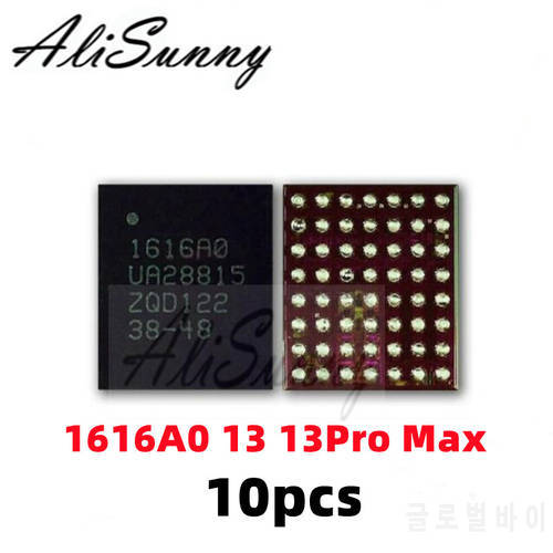 AliSunny 10pcs 1616A0 USB Tristar Charger Charging IC Chip for iphone 13 Pro Max Mini U2 Part
