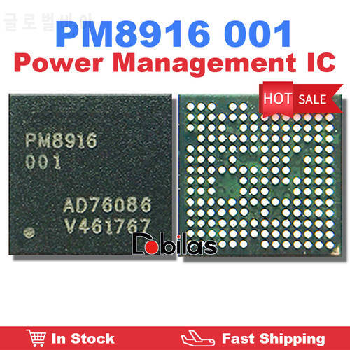 5Pcs/Lot PM8916 001 For Samsung A3 A5 A7 J5 G7200 Power IC BGA Power Supply Chip Integrated Circuits Replacement Parts Chipset