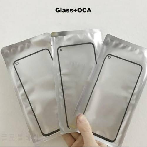 Outer Screen For Huawei Honor 30 50 60 Pro Touch Panel LCD Display Front Glass Cover Lens Repair Replace Parts + OCA
