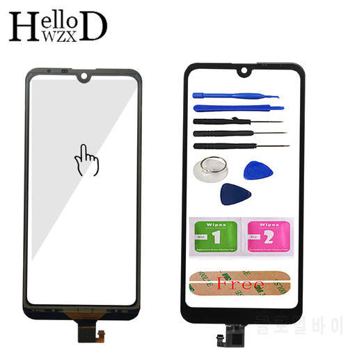 Mobile Touch Screen For LG Q60 LMX525EAW LMX525BAW Digitizer Panel Touch Glass Assembly Replacement Tools 3M Glue