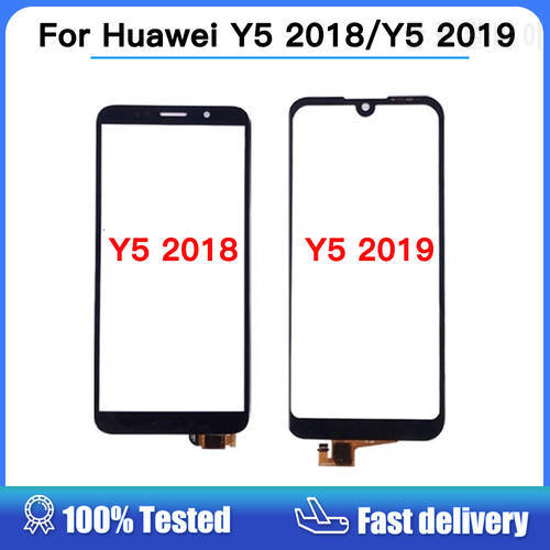 High Quality Touch screen For Huawei Y5 2018 / Y5 Prime 2018 Touch Screen Panel Digitizer Sensor Front Glass lens Y5 2019