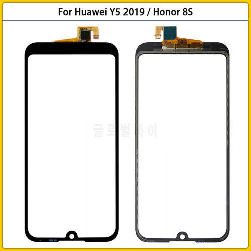 New For Huawei Y5 2019 AMN-LX9 Touch Screen Panel Digitizer Sensor Front Glass For Huawei Honor 8S KSA-LX9 Touchscreen Replace