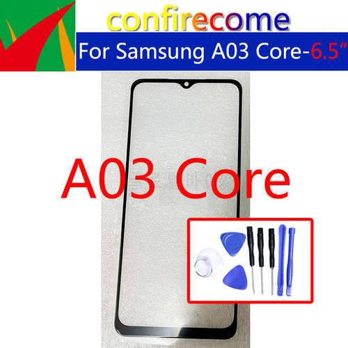 Outer Screen For Samsung Galaxy A03 Core A032 Front Touch Panel LCD Display Out Glass Cover Lens