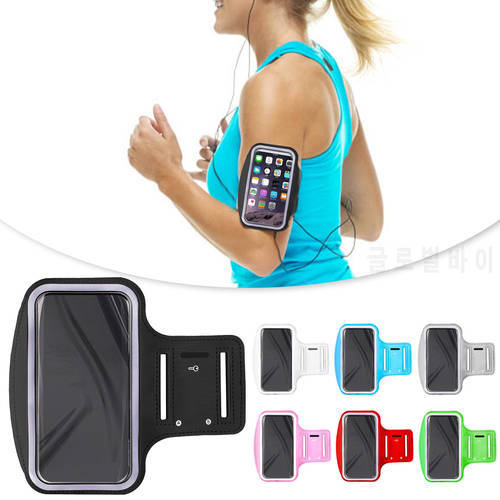 5.2-5.8 Inch Outdoor Sports Phone Holder Armband Case For Samsung Gym Running Phone Bag Arm Band Case Sports Outdoor Arm Bag