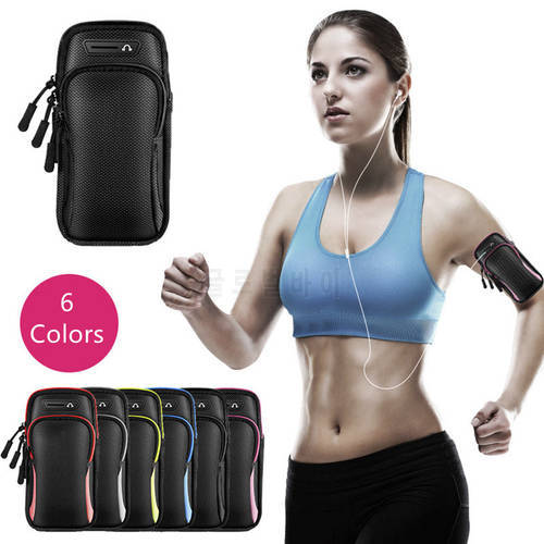 Mobile Phone Armband Phone Holder Waterproof Running Arm Belt Cycling Arm Bag Out Door Sport Phone Holder Arm Band Wrist Case