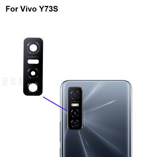 High quality For Vivo Y73S Back Rear Camera Glass Lens test good For Vivo Y 73S Replacement Parts VivoY73S