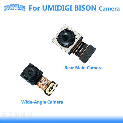 For UMIDIGI Bison Original Rear Main Camera 48MP Repalcement Or For UMIDIGI Bison Ultra-Wide Angle Camera 16MP Back Camera