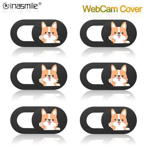 3/6pcs Ultra Thin Universal Webcam Cover Phone Lenses Antispy Camera Cover For iPad Macbook Web Laptop PC Tablet Privacy Sticker