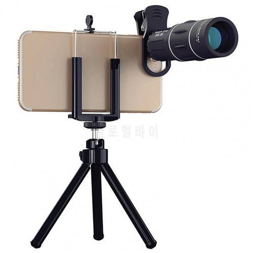 Mobile Phone Lens Universal Clip 18X Zoom Cellphone Telescope Lens Telephoto Smartphone Camera Lens For iPhone Xiaomi