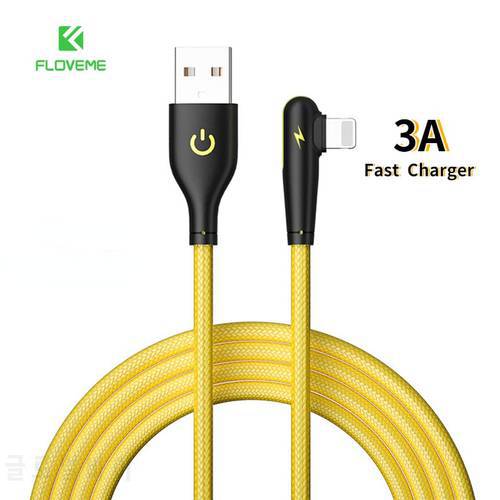 Floveme USB Cable for iPhone Fast Charging Lightning Cable for iPhone 12 13 Pro Max Phone Charger Data Cable phone charging cord