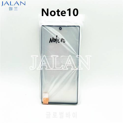 2PCS Front Glass for Mobile Phone Repair For Sumsung Note10 N970 LCD Display Screen Front Out Glass Repair Replacement
