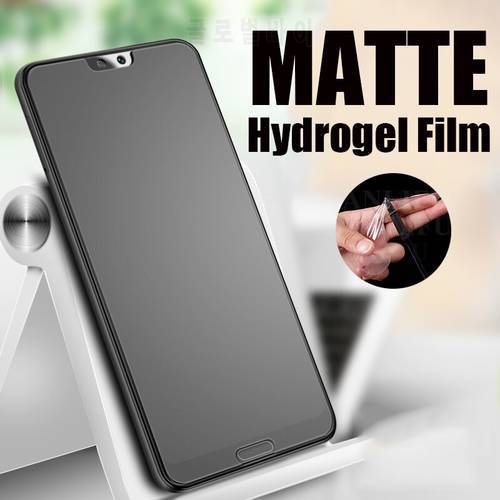 Full Cover Matte Frosted Hydrogel Film For Xiaomi Redmi Note 8 8T 7 9 9S Pro MI 10 Ultra 9 9T 8 Note 10 Pro Lite Poco X3 M3 F3