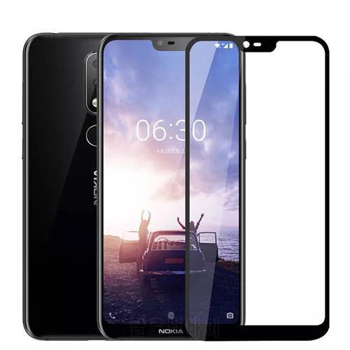 Full Cover Tempered Glass For Nokia X6 2018 Screen Protector protective film For Nokia 6.1 Plus TA-1099 6.1PLUS glass