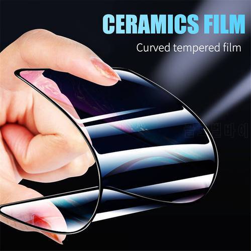 Ceramics Soft Tempered Glass Screen Protector film for Xiaomi Redmi K30 K20 5 Plus 6 6A 7A 8A 9A Note 5 7 8T 9 9S Pro Max 10x
