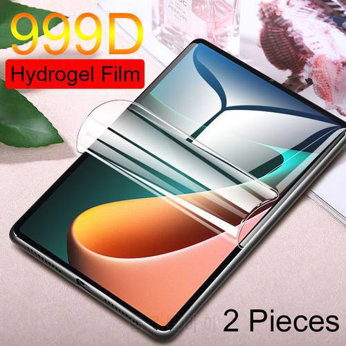2PCS Hydrogel Film For Xiaomi Mi Pad 5 Pro 11.0 5 Pro 12.4 Screen Protector Tablet Protective Film on Xiaomi Redmi Pad Not Glass